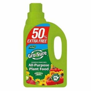 Gro-Sure All Purpose Plant Food 1 litre with 50% FREE